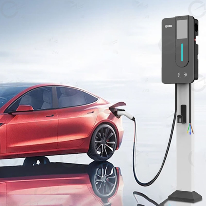 Q10 Wall-Mounted AC EV Charger - GBT/J1772/TYPE2/NACS Plug Optional