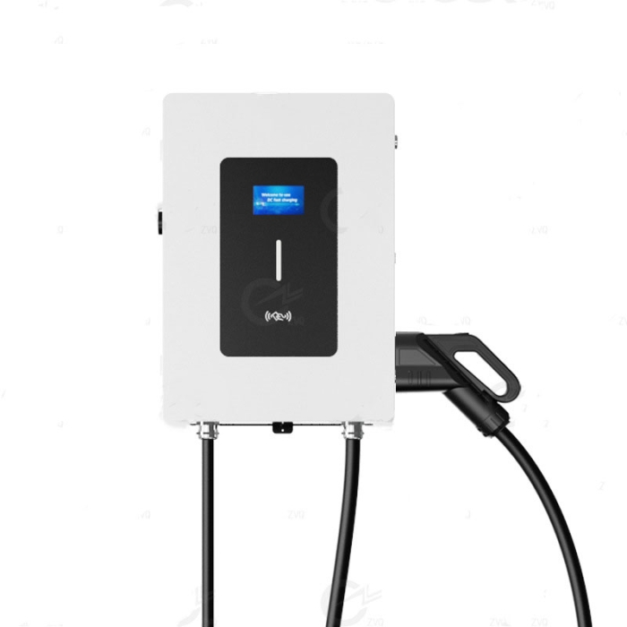 D9 Wall-Mounted DC Charger With CCS1, CCS2, GB/T, Tesla Optional for Commercial, Household