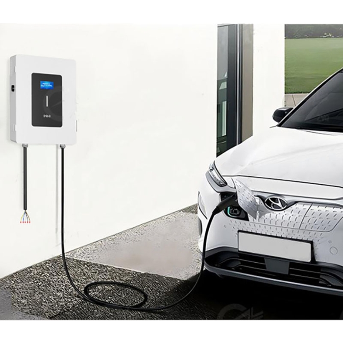 D9 Wall-Mounted DC Charger With CCS1, CCS2, GB/T, Tesla Optional for Commercial, Household