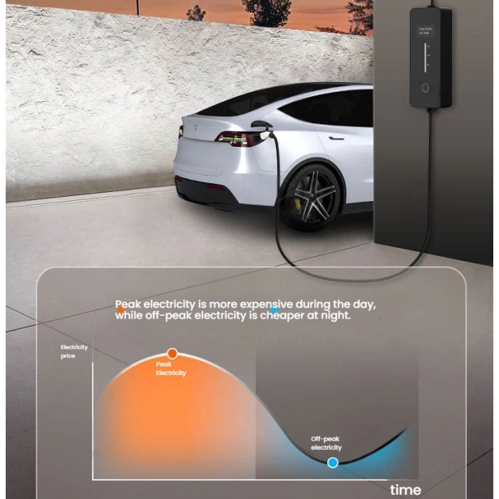 16A AC EV charger for Tesla