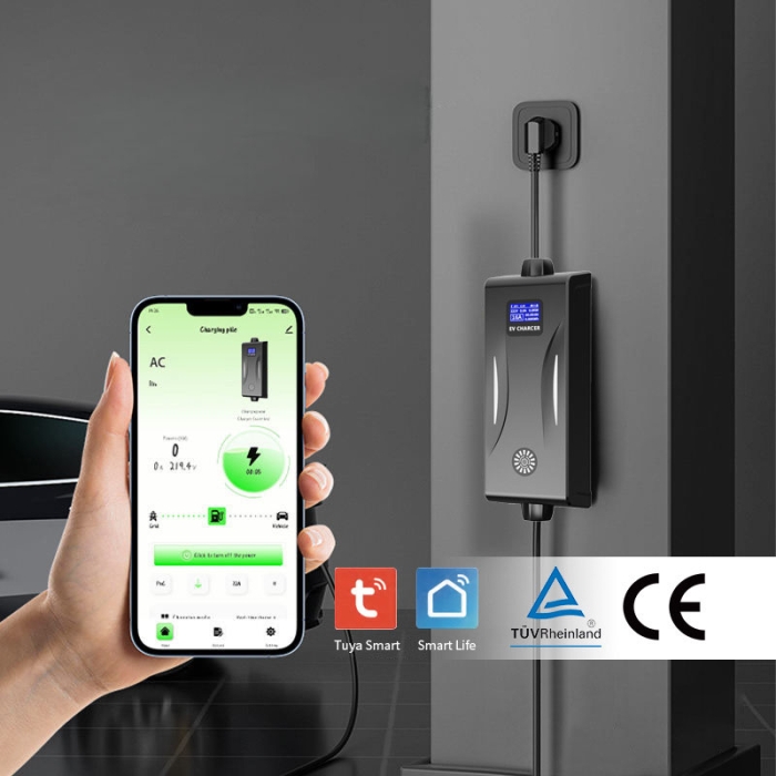 3.5KW 7KW AC EV Charger Type1 Type2 GB/T Tesla