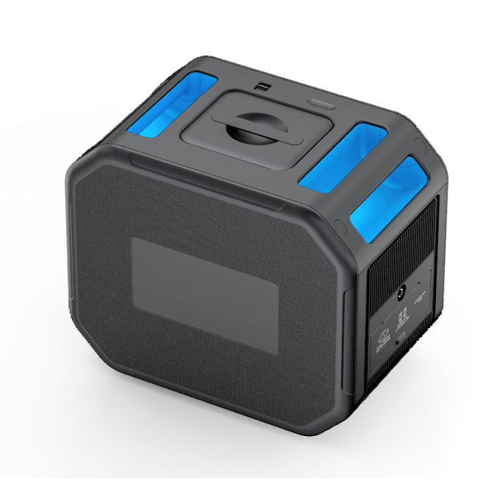 N098 2500W Fast Charging Portable Power Station With Bluetooth connection UPS functions