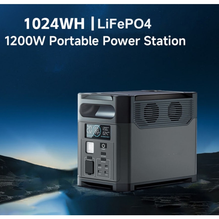 N069 1200W Fast Charging Portable Power Station