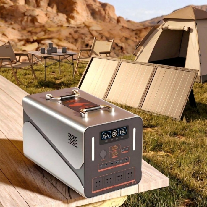 M34 4000W Outdoor Portable Power Station Home Energy Emergency Backup